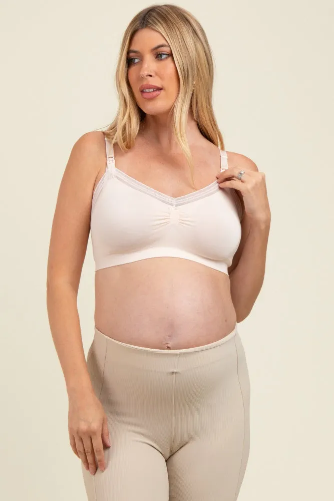 Beige Cache Couer Maternity Milk Nursing Bra sold by Pinkblush product image thumbnail 2