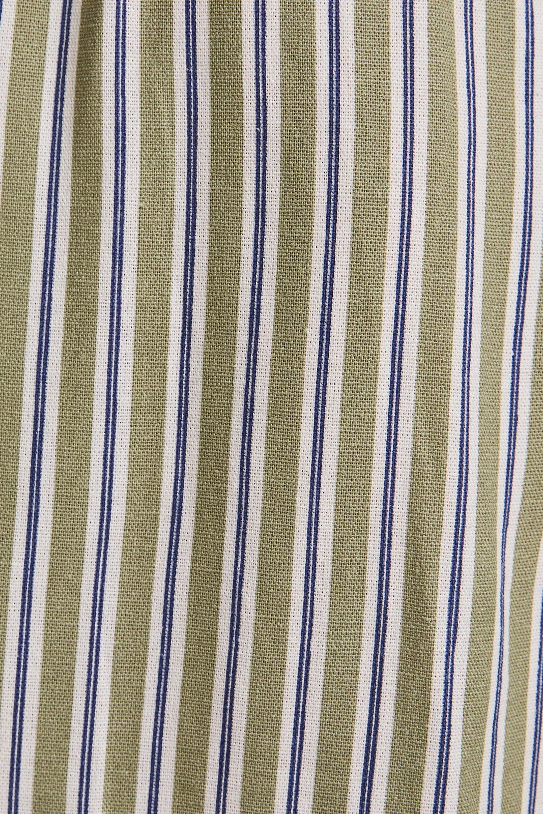 Olive-White Stripe Side Slit Maxi Dress sold by Pinkblush product image thumbnail 5