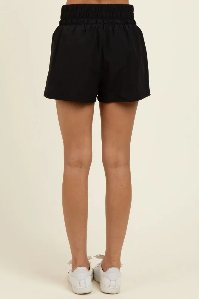 Black Stripe Detail Active Shorts sold by Pinkblush product image thumbnail 5