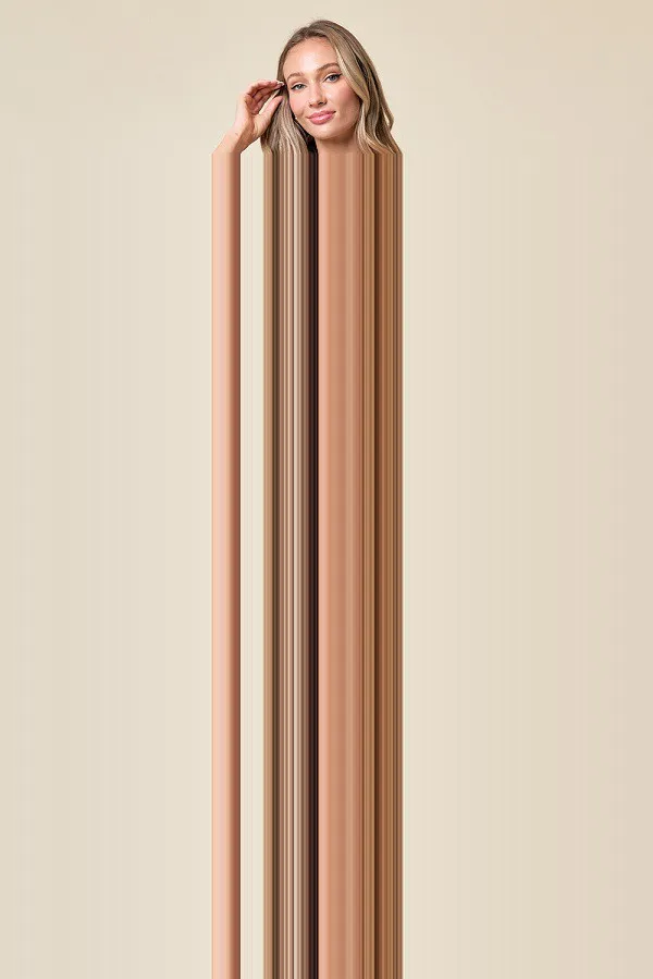 Beige Floral Ribbed Knit Colorblock Long Sleeve Top sold by Pinkblush product image thumbnail 4