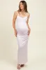 Light Pink Spring Floral Print Sleeveless Maternity Dress sold by Pinkblush