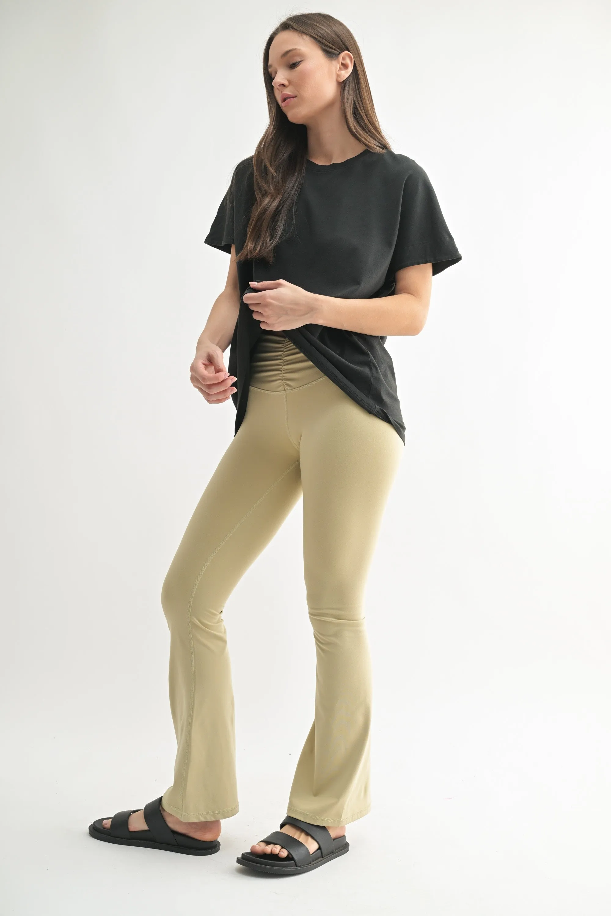 Black Slouchy Short Sleeve Tee sold by Pinkblush product image thumbnail 4