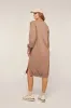 Mocha Sweatshirt Midi Dress sold by Pinkblush