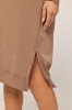 Mocha Sweatshirt Midi Dress sold by Pinkblush