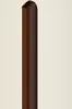 Mocha Ribbed Button Detail Midi Dress sold by Pinkblush