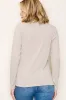Beige Ribbed Knit Long Sleeve Top sold by Pinkblush