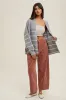 Mauve Corduroy Wide Leg Pants sold by Pinkblush