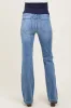 Blue Vintage Wash Bootcut Maternity Jeans sold by Pinkblush