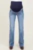Blue Vintage Wash Bootcut Maternity Jeans sold by Pinkblush