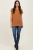 Camel Oversized Side Button Sweater Vest sold by Pinkblush