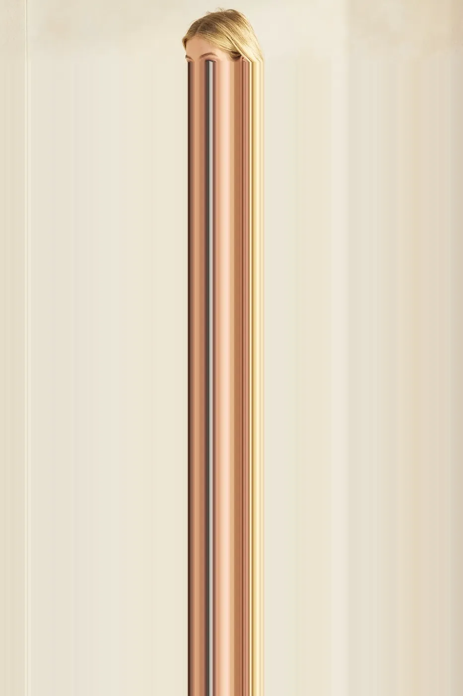 Black Ribbed Knit Button Down Long Sleeve Midi Dress sold by Pinkblush product image thumbnail 2