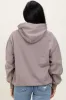 Taupe Fleece Oversized Hoodie sold by Pinkblush