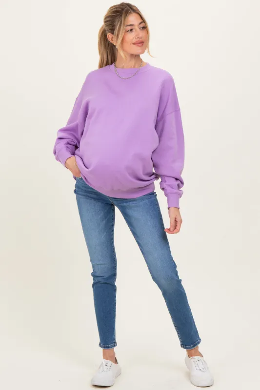 Navy Dark Wash Maternity Skinny Jeans sold by Pinkblush