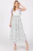 Lavender Floral Ruffle Tiered Maxi Dress sold by Pinkblush