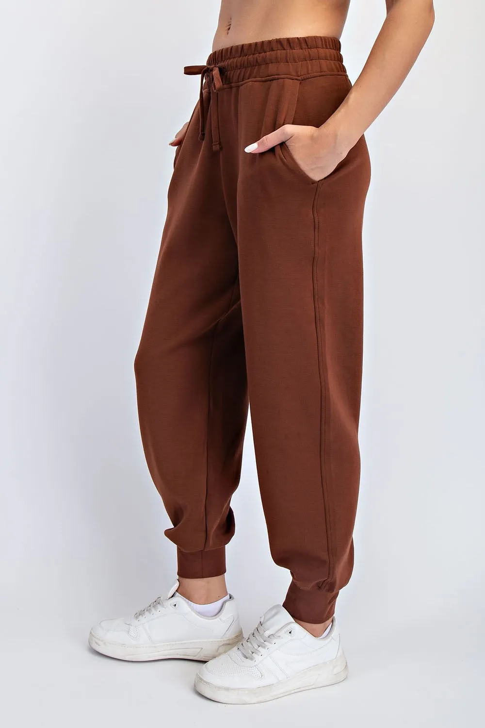 Chestnut Jogger Pants sold by Pinkblush product image thumbnail 3