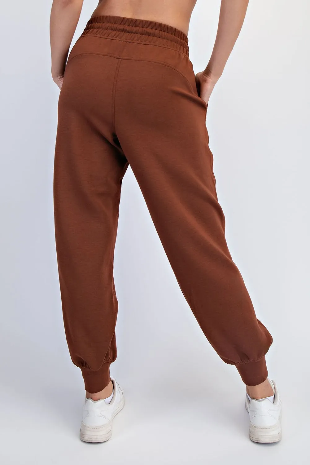 Chestnut Jogger Pants sold by Pinkblush product image thumbnail 4