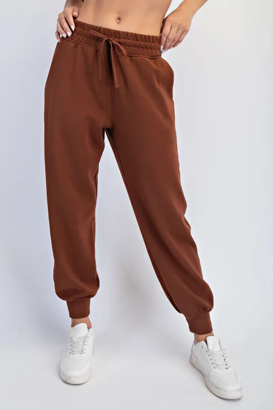 Chestnut Jogger Pants sold by Pinkblush