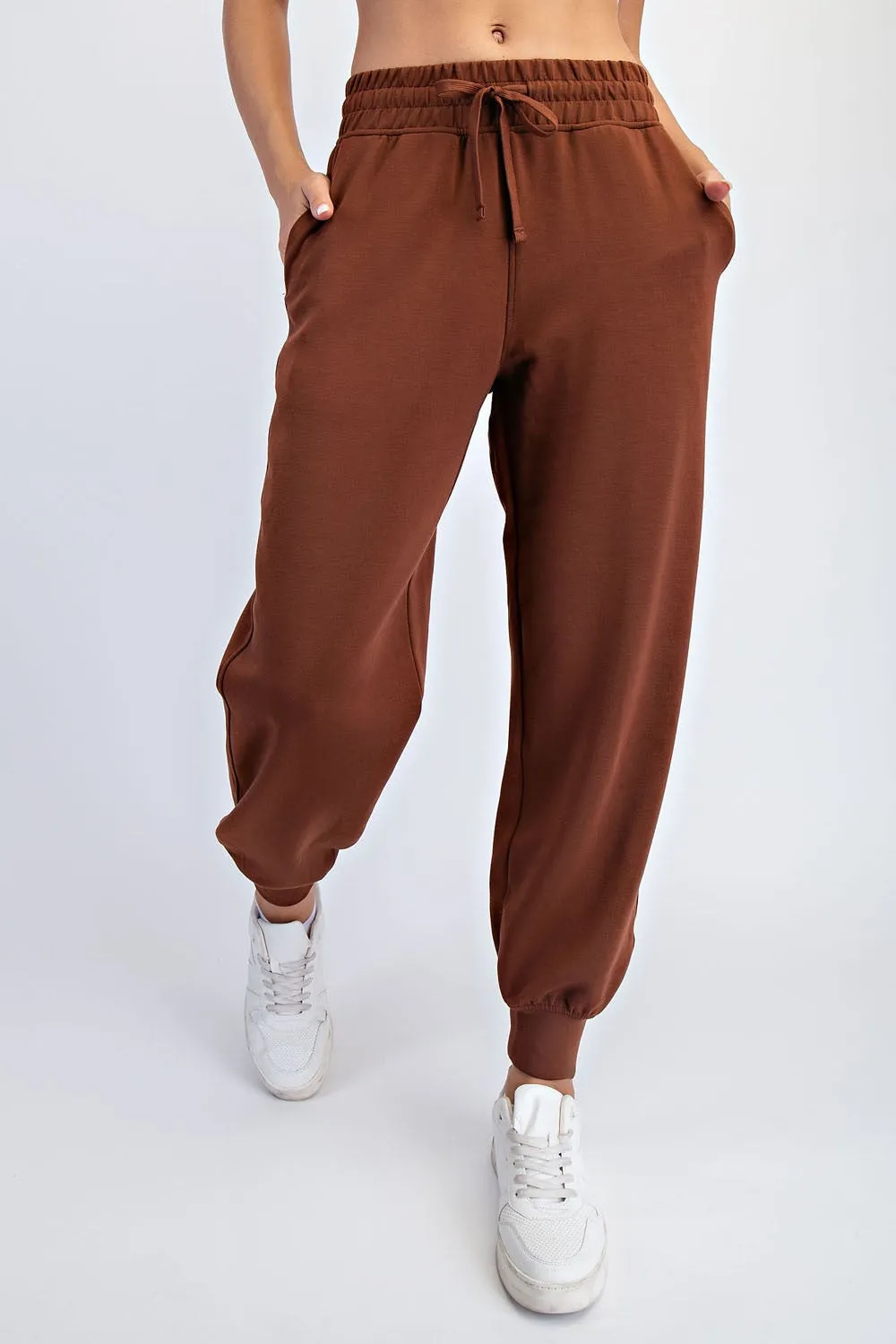 Chestnut Jogger Pants sold by Pinkblush product image thumbnail 2