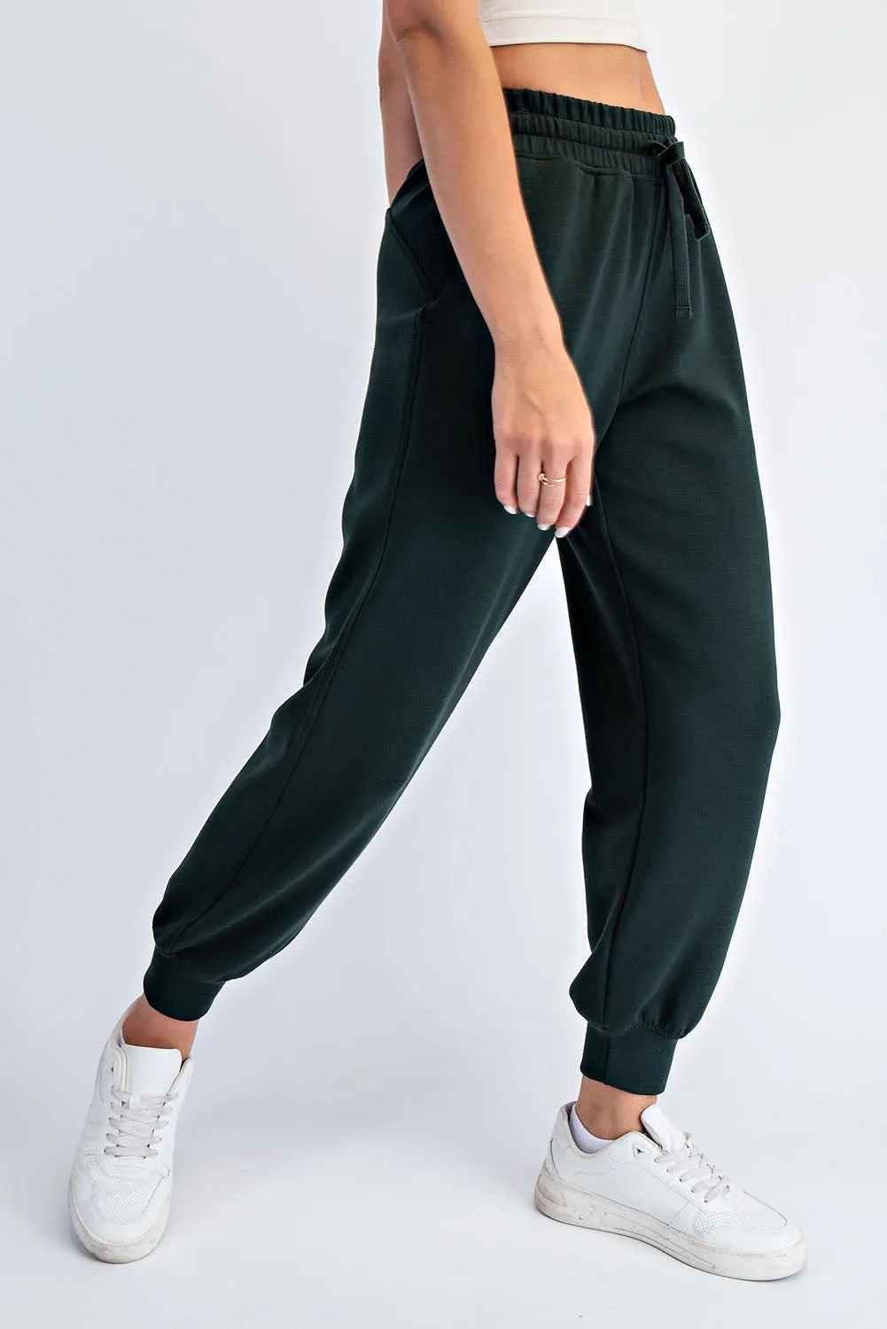 Forest Green Jogger Pants sold by Pinkblush product image thumbnail 4