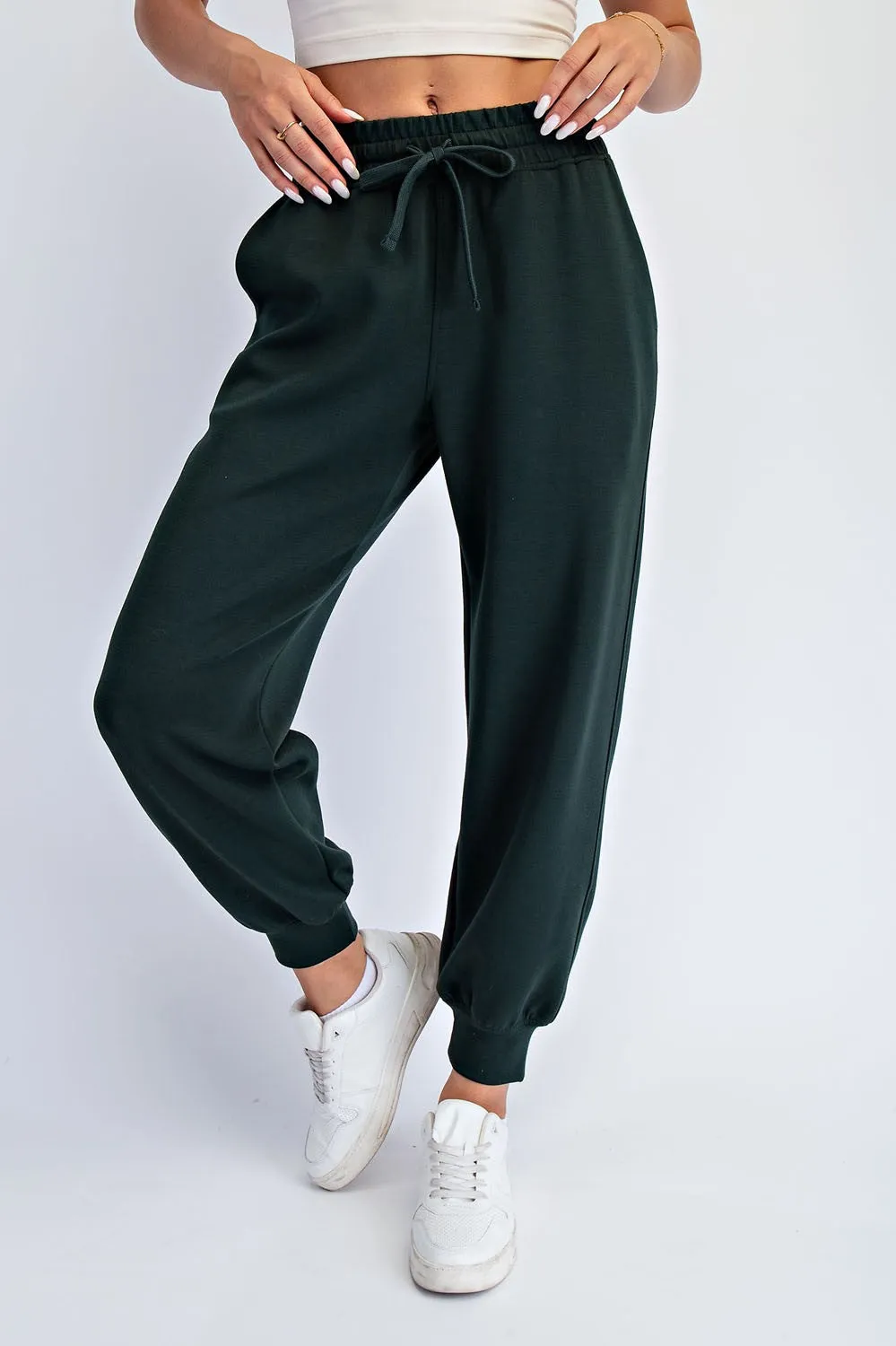 Forest Green Jogger Pants sold by Pinkblush product image thumbnail 2
