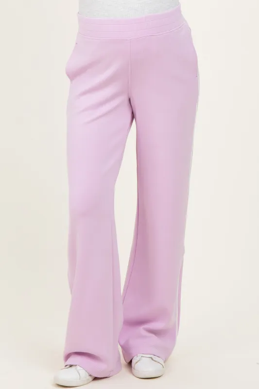 Light Pink Stripe Detail Maternity Lounge Pants sold by Pinkblush