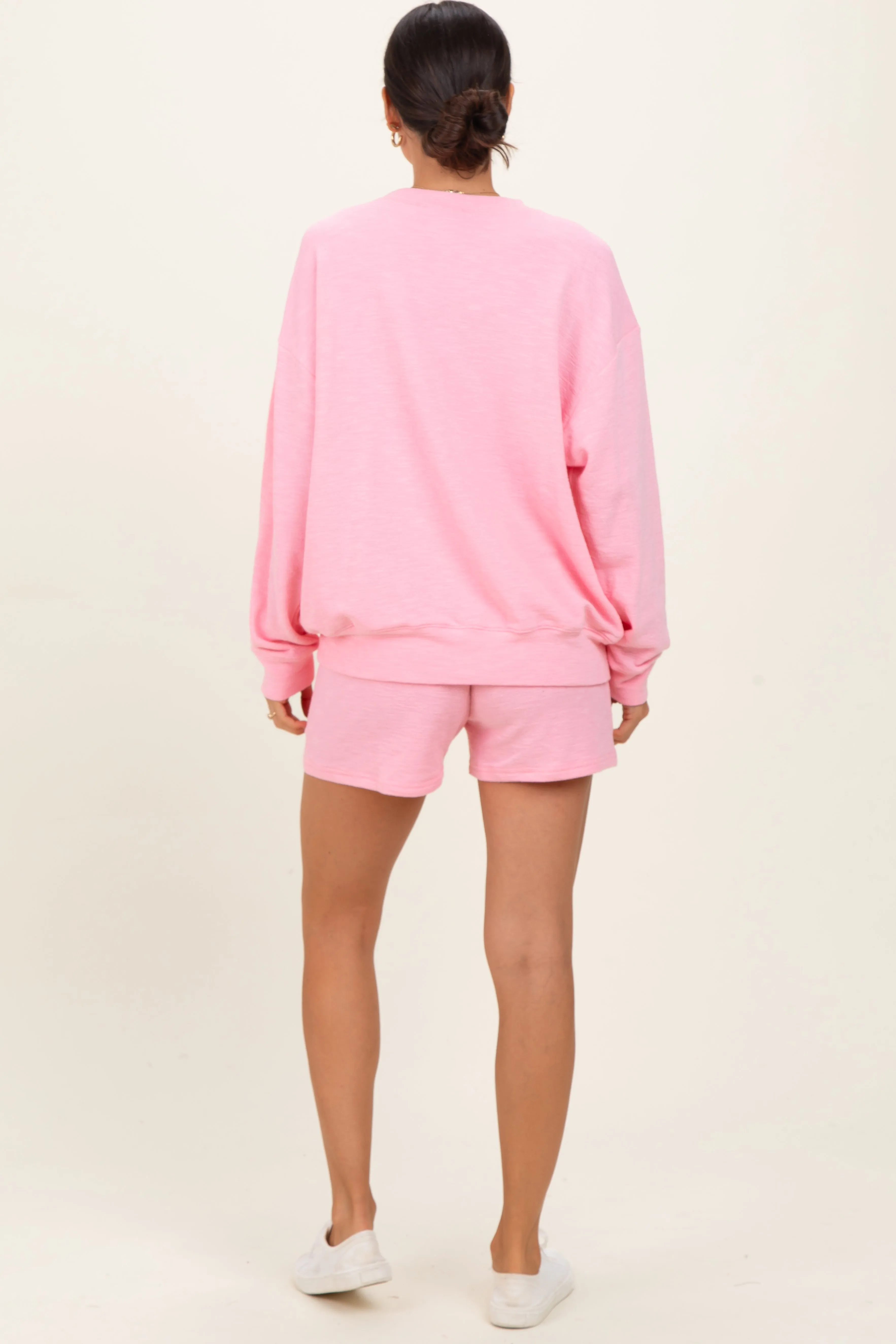 Pink Pullover & Shorts Set sold by Pinkblush product image thumbnail 4