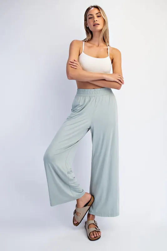 Mint Ankle Wide Leg Pants sold by Pinkblush