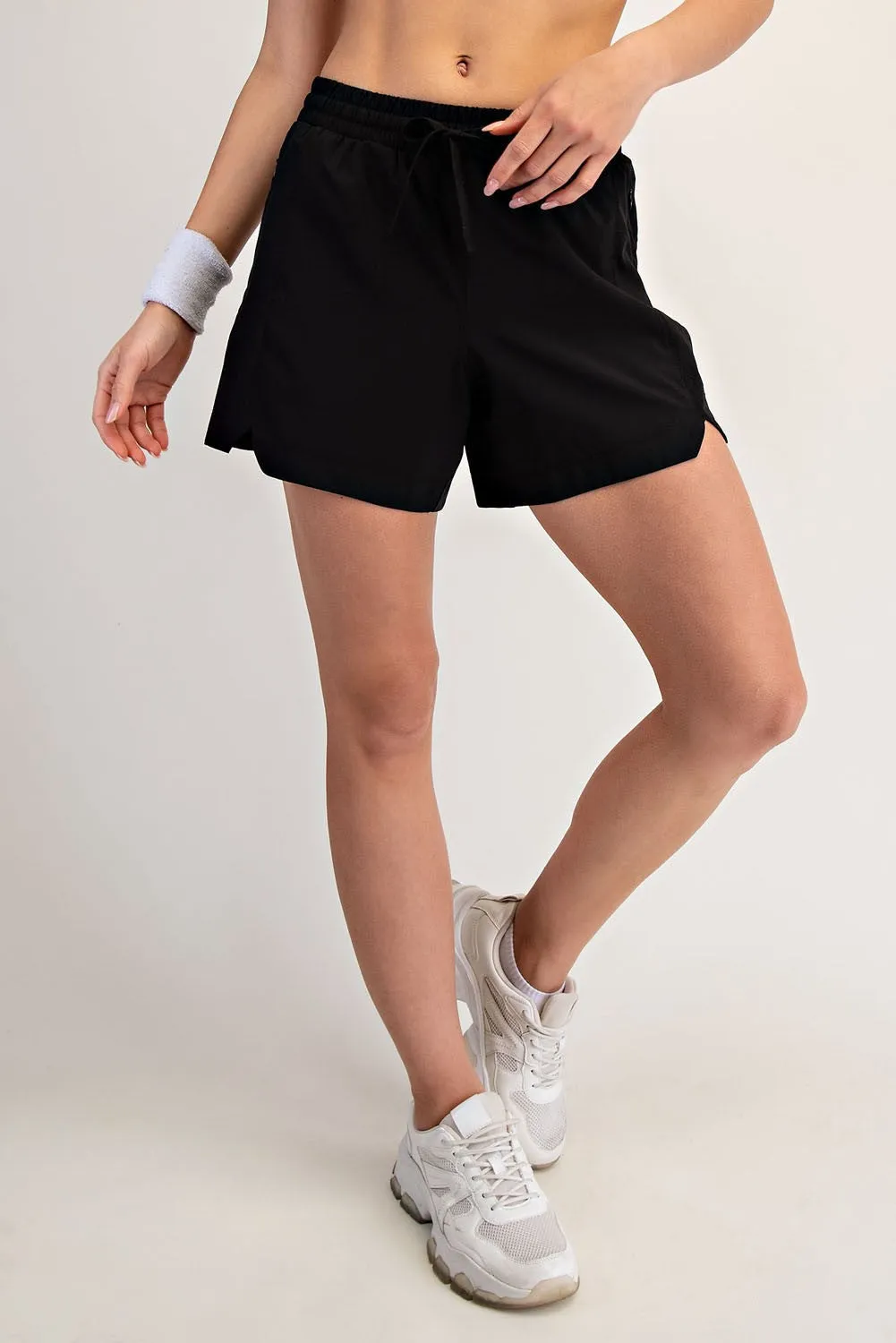 Black Active 5" Shorts sold by Pinkblush product image thumbnail 2