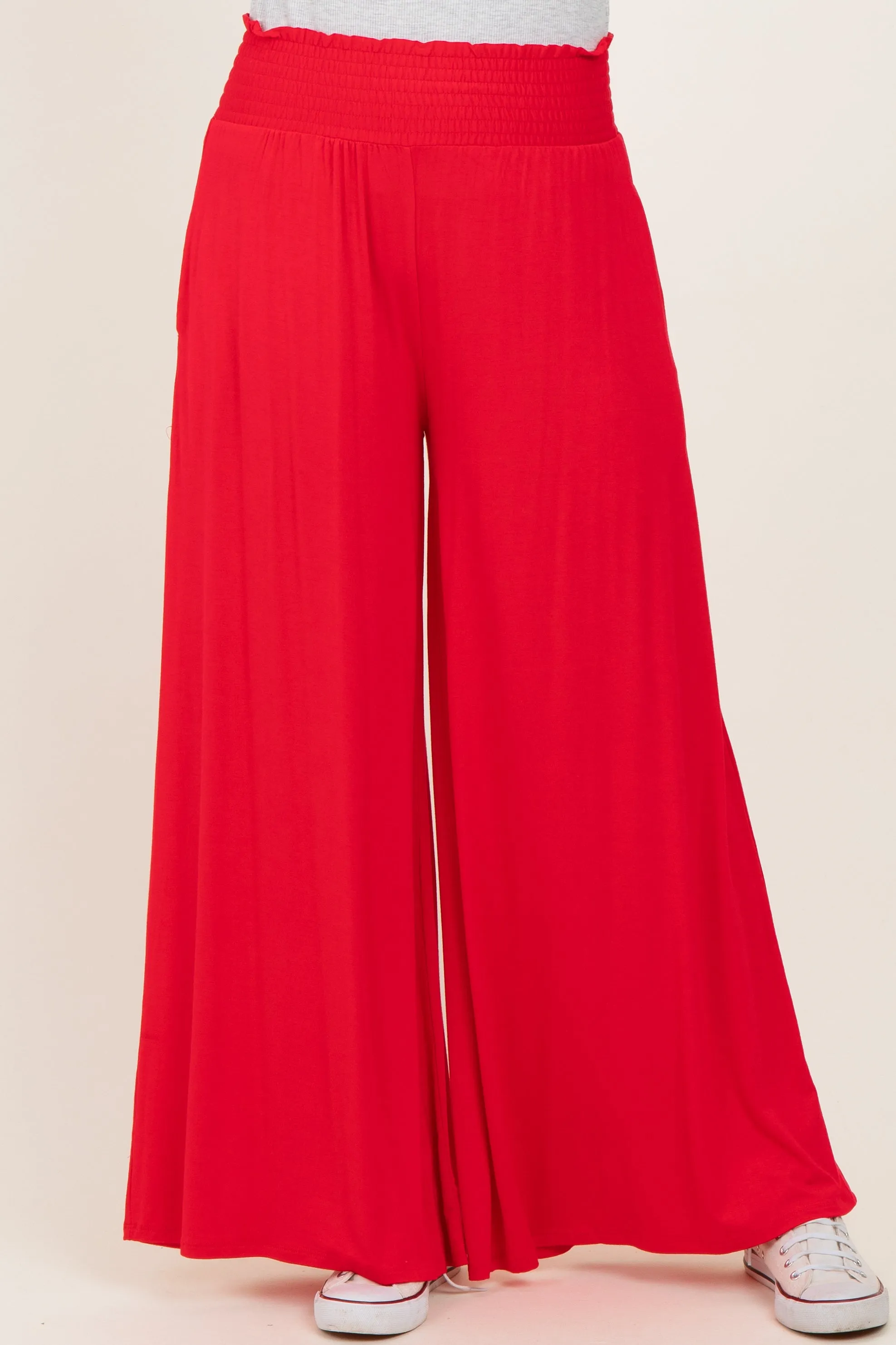 Ruby Smocked Waist Wide Leg Pants sold by Pinkblush product image thumbnail 2