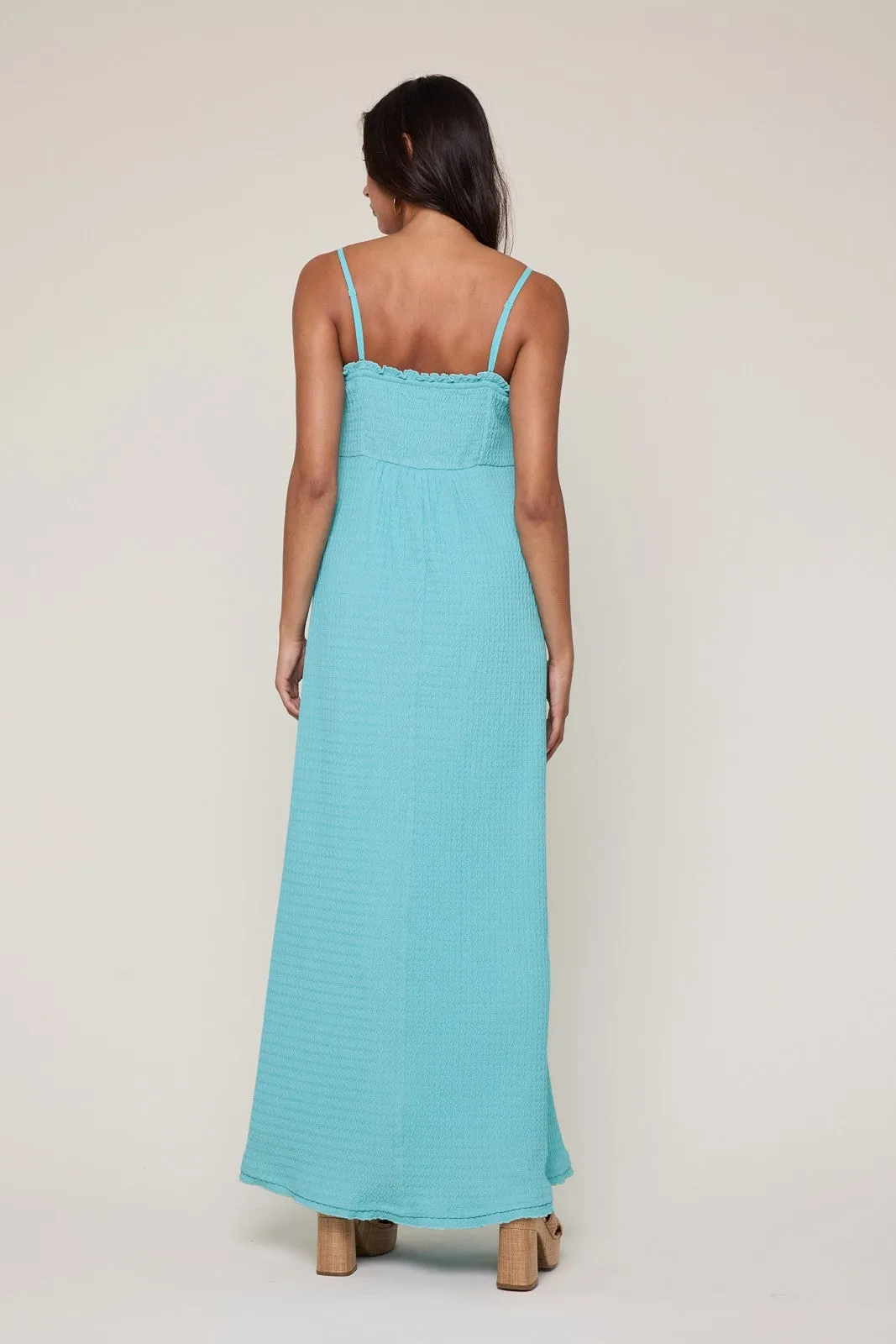 Aqua Knit Contrast Stitch Detail Midi Dress sold by Pinkblush product image thumbnail 4