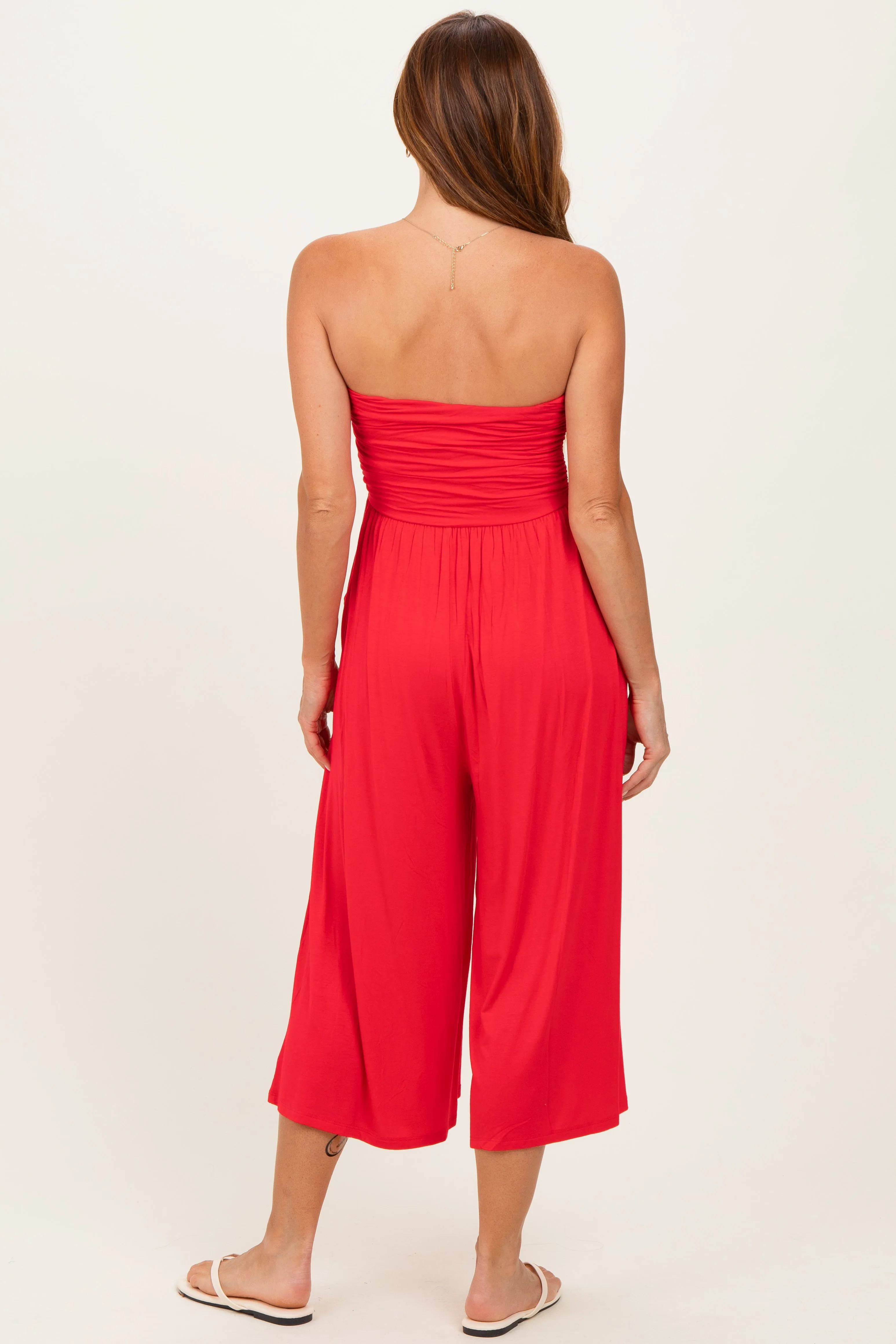 Ruby Double Layered Strapless Tube Top Jumpsuit sold by Pinkblush product image thumbnail 3