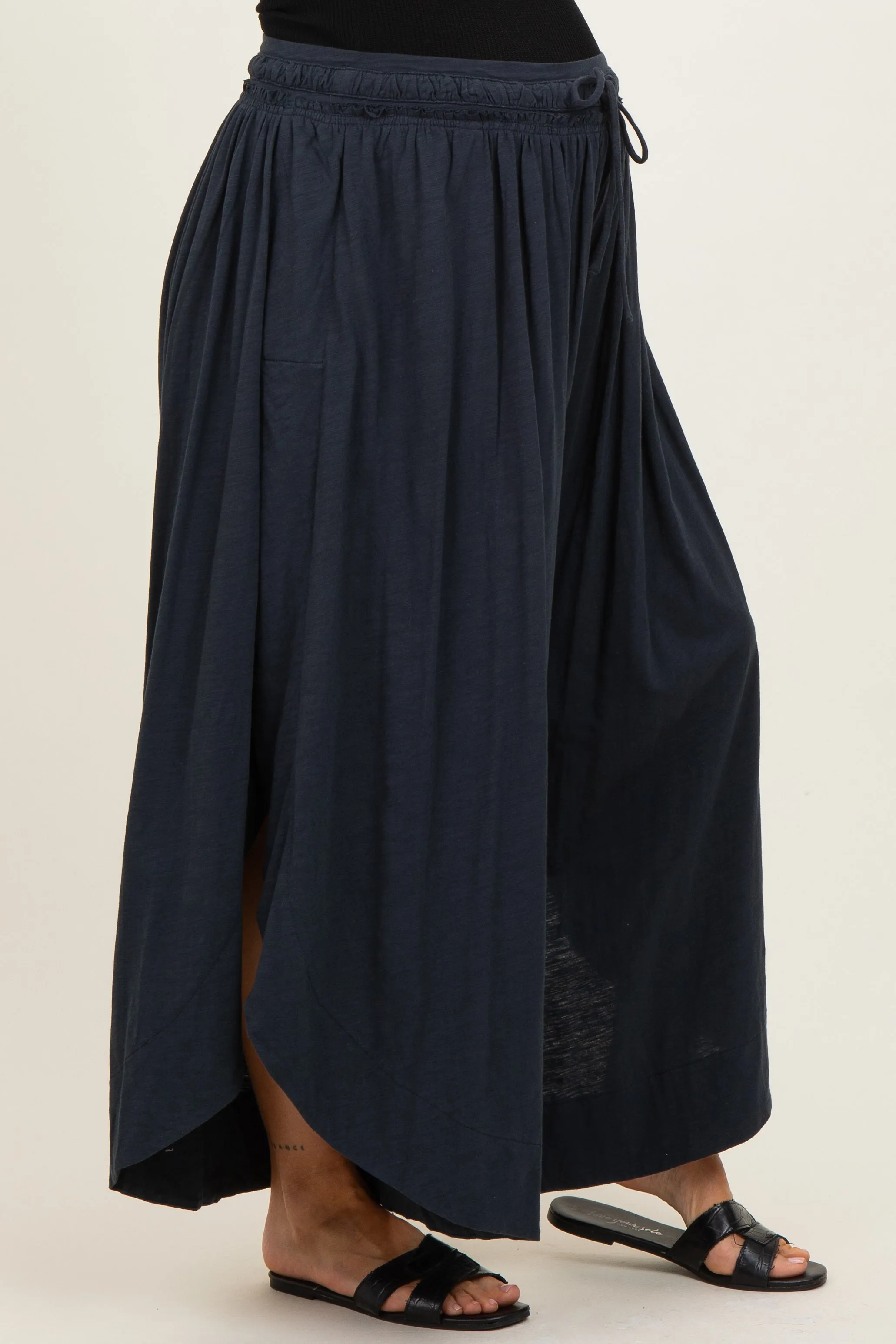 Ash Tulip Hem Super Wide Leg Maternity Pants sold by Pinkblush product image thumbnail 3