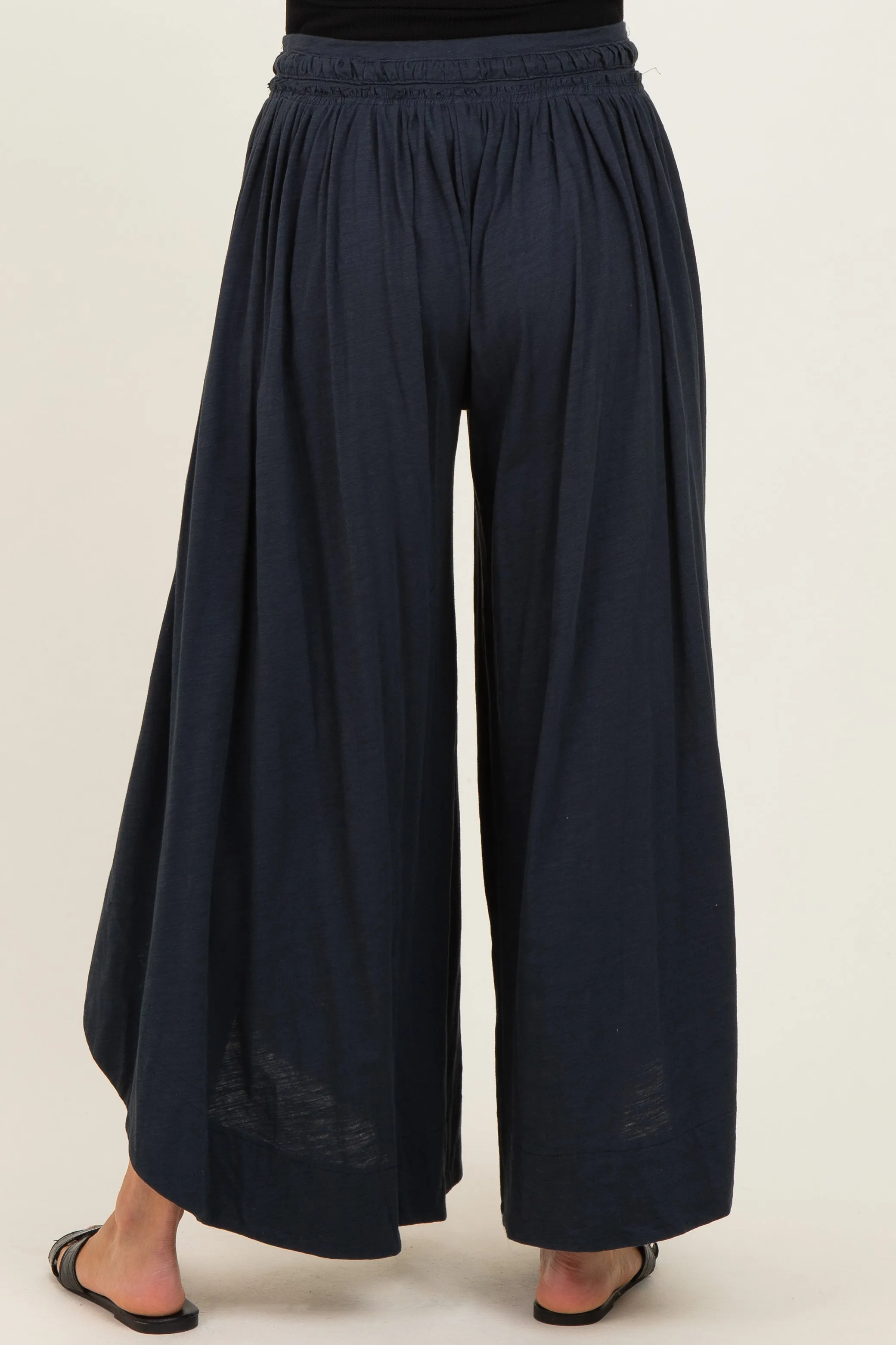 Ash Tulip Hem Super Wide Leg Maternity Pants sold by Pinkblush product image thumbnail 4