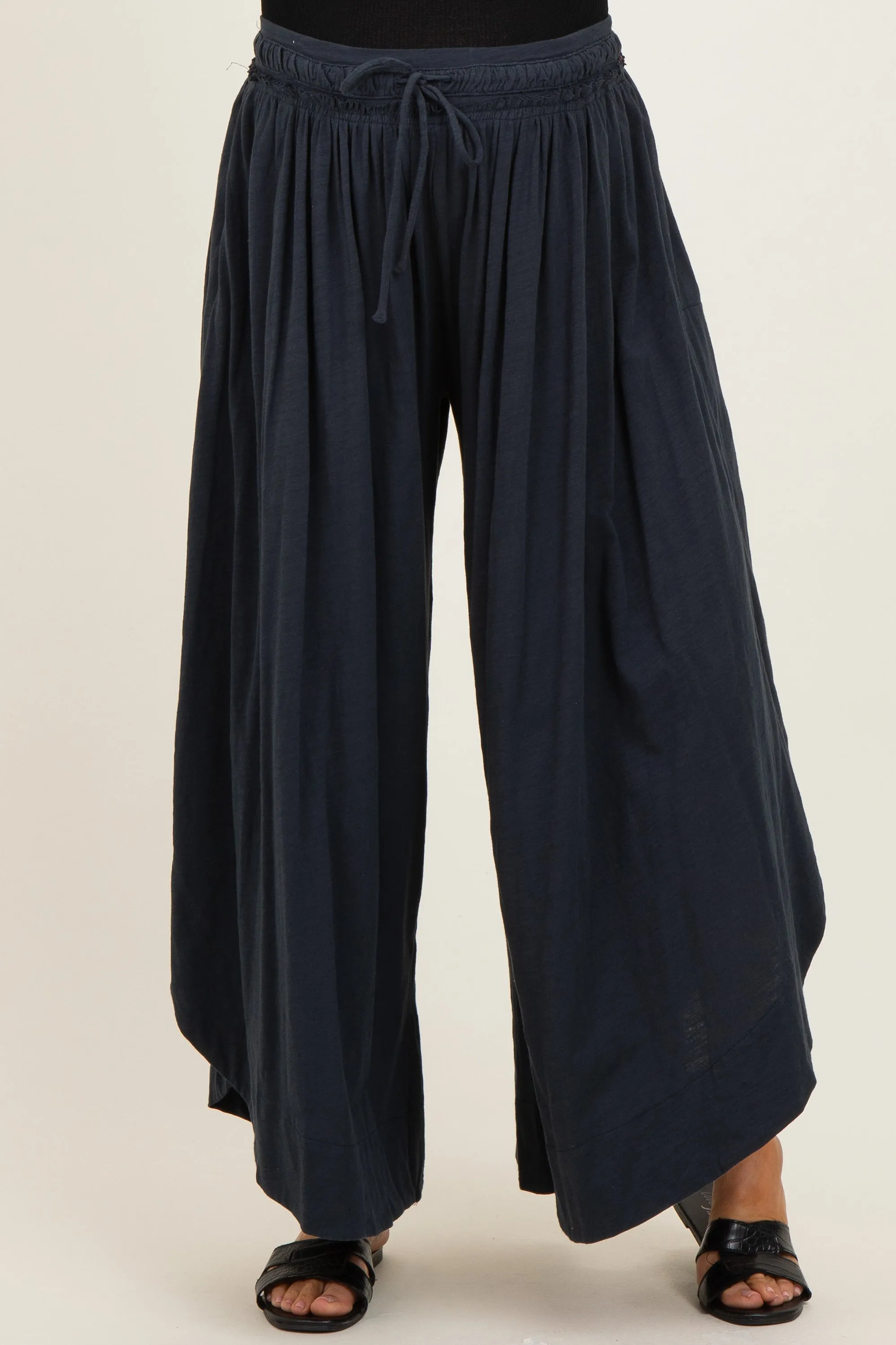 Ash Tulip Hem Super Wide Leg Maternity Pants sold by Pinkblush