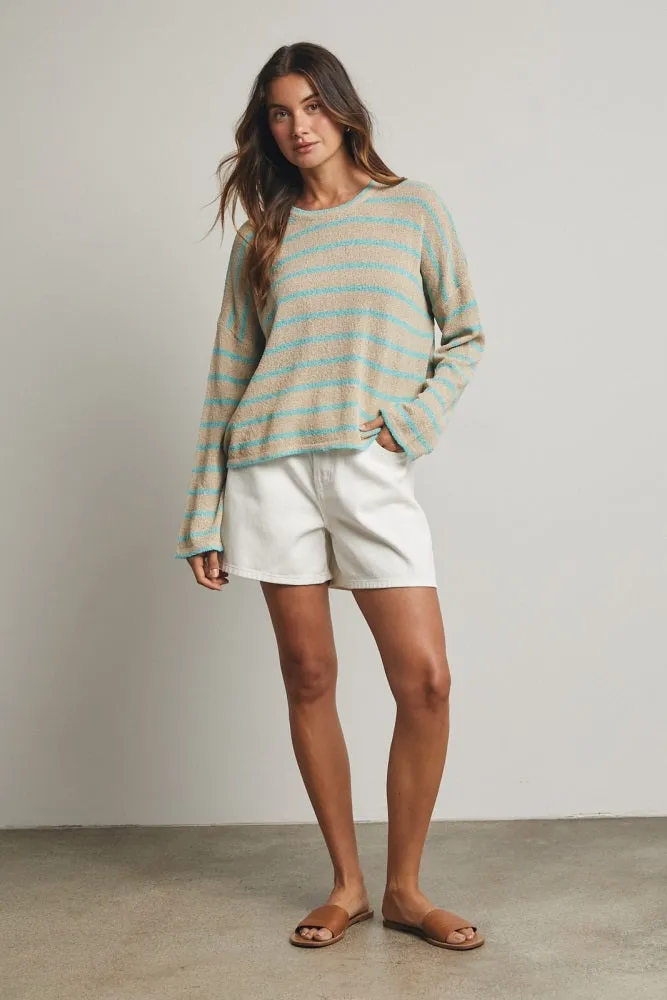 White Classic Denim Shorts sold by Pinkblush