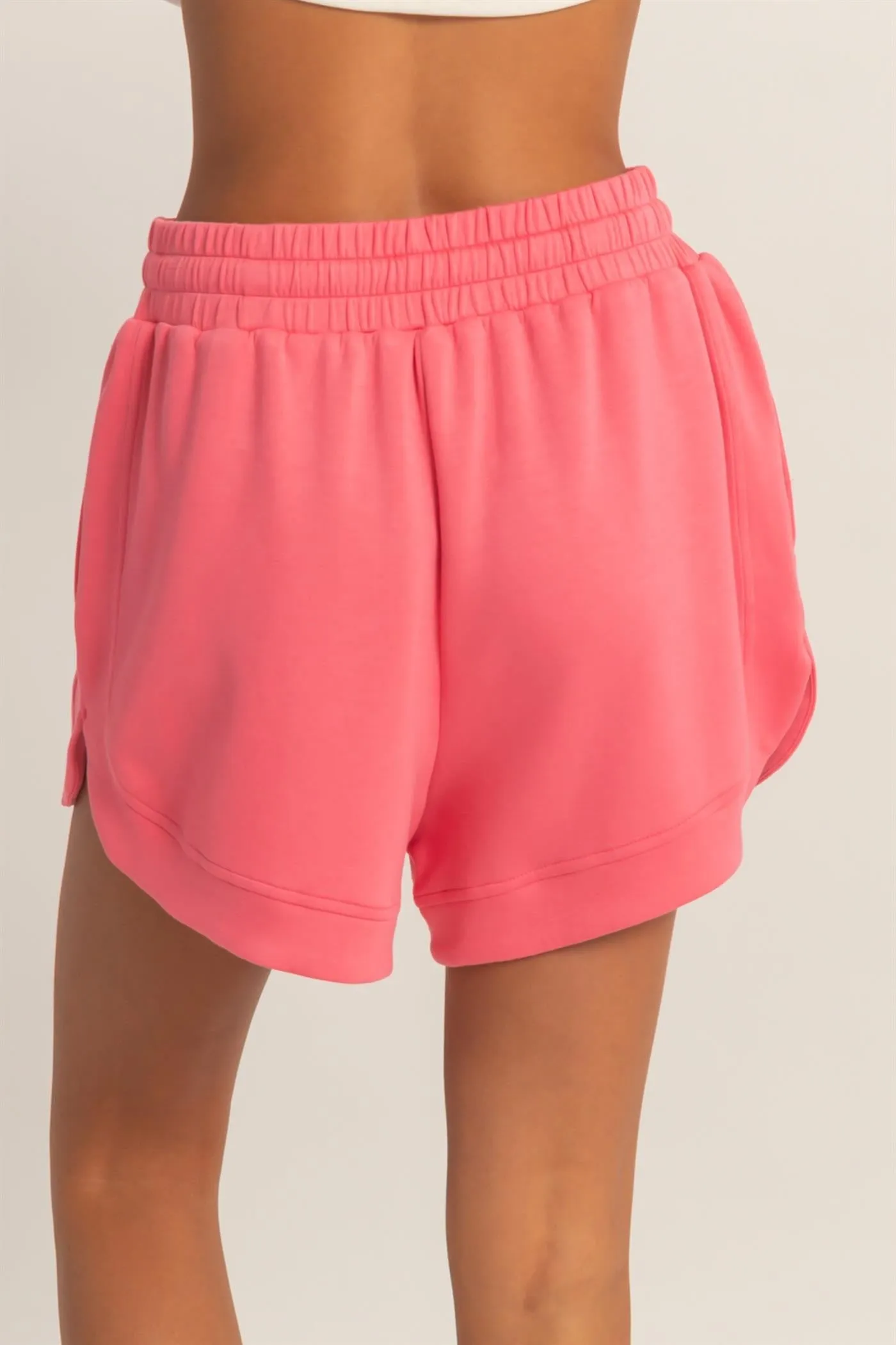 Taffy Pink Drawstring Relaxed Fit Shorts sold by Pinkblush product image thumbnail 4