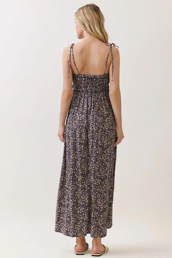 Purple Print Detailed Maxi Dress sold by Pinkblush product image thumbnail 4