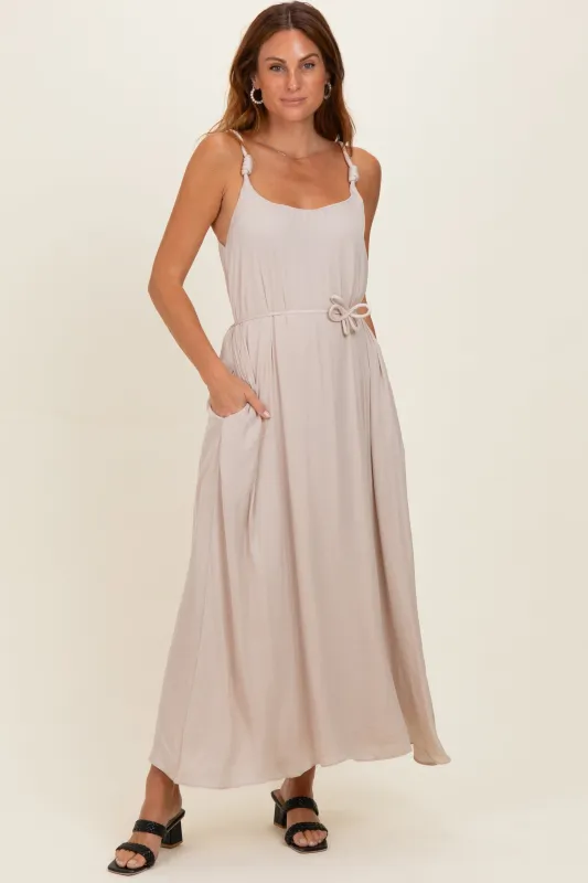 Papyrus Sleeveless Flower Belt Dress made by Naked Zebra