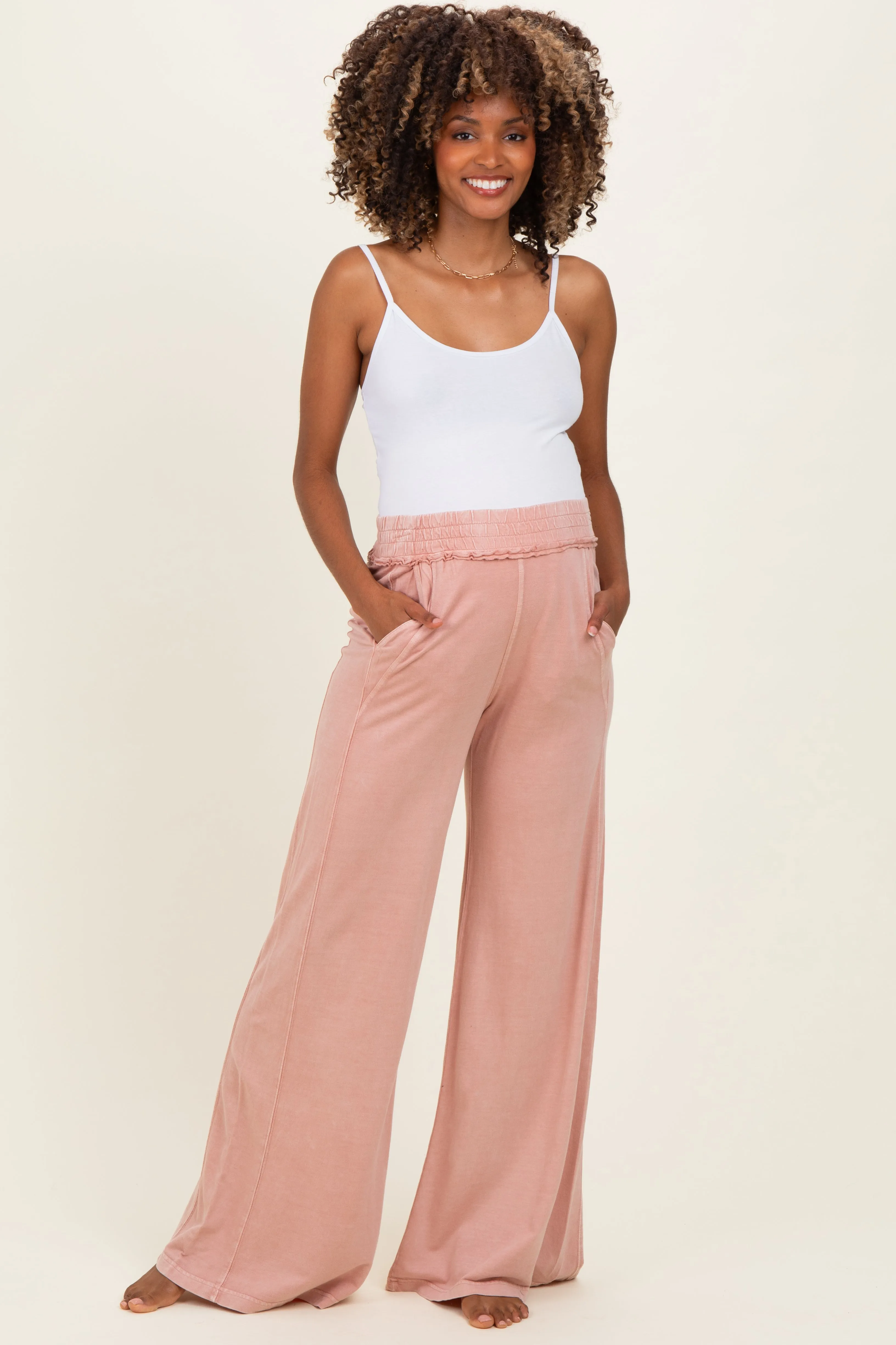 White Basic Adjustable Strap Maternity Cami sold by Pinkblush product image thumbnail 3