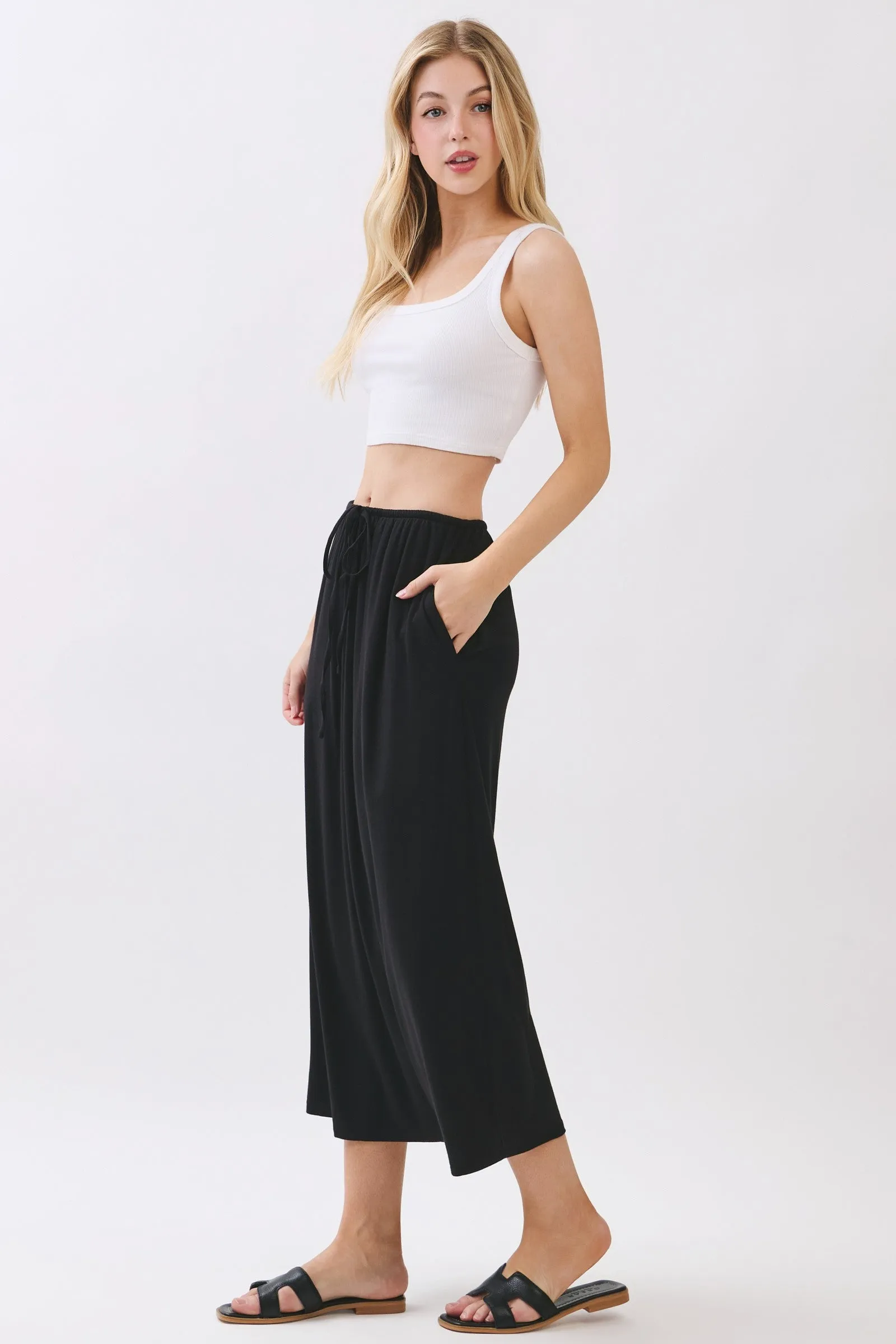 Black Front Tie Maxi Skirt sold by Pinkblush product image thumbnail 2