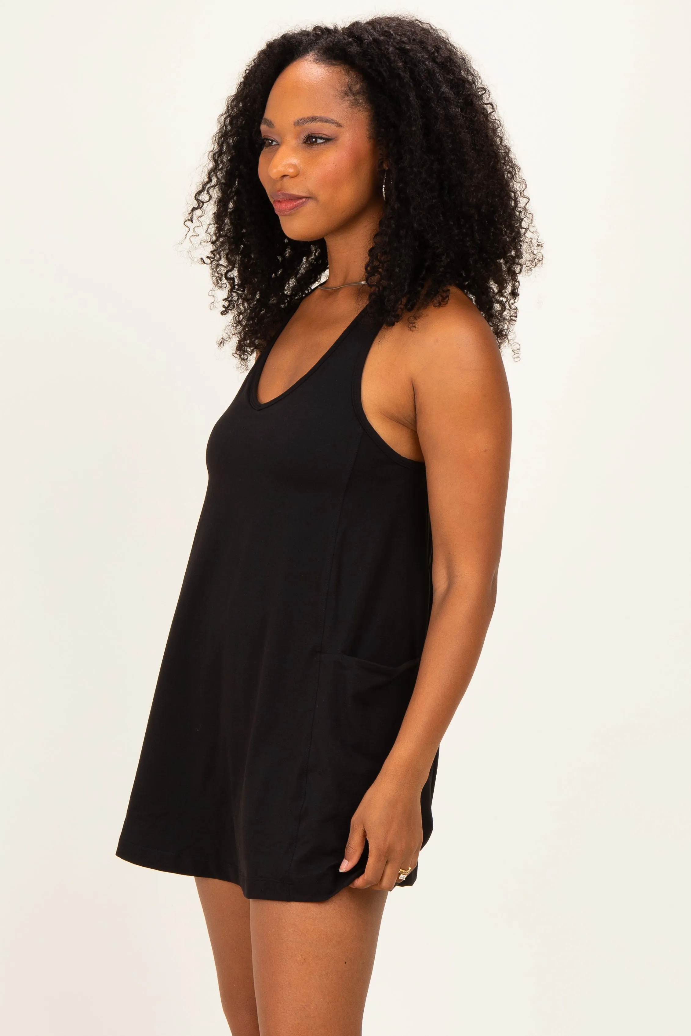 Black Active Racerback Skortsie sold by Pinkblush product image thumbnail 3