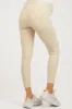 Beige Ribbed Maternity Active Leggings sold by Pinkblush