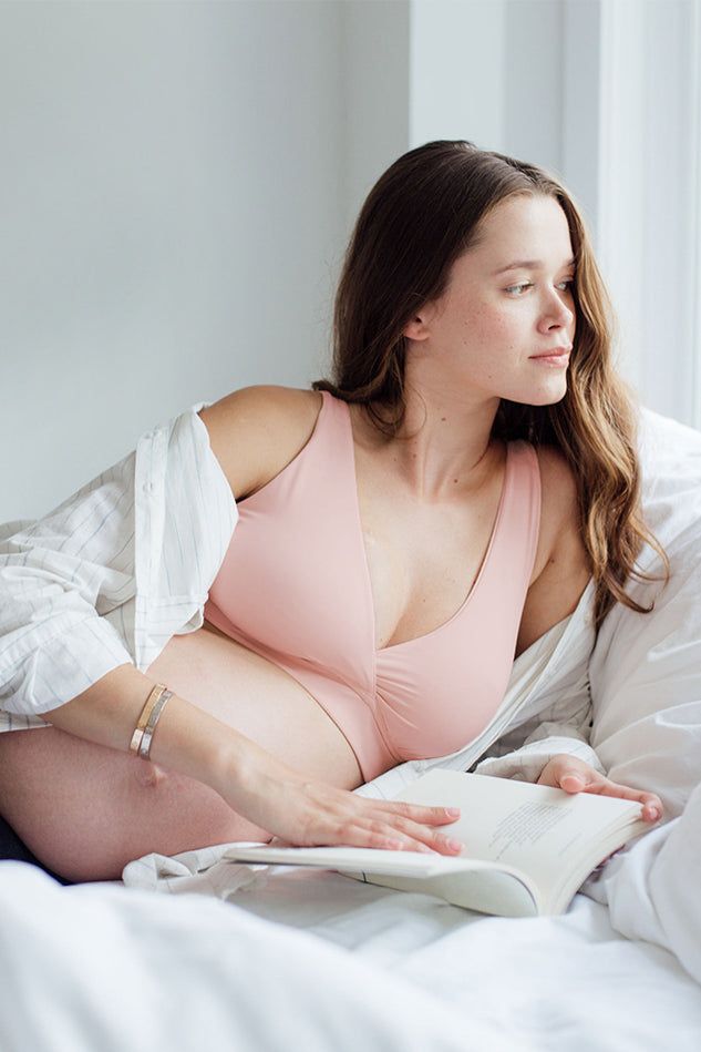 Light Pink Bravado Designs Ballet Nursing Bra sold by Pinkblush product image thumbnail 4
