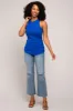 Royal Ribbed Basic Tank Top sold by Pinkblush