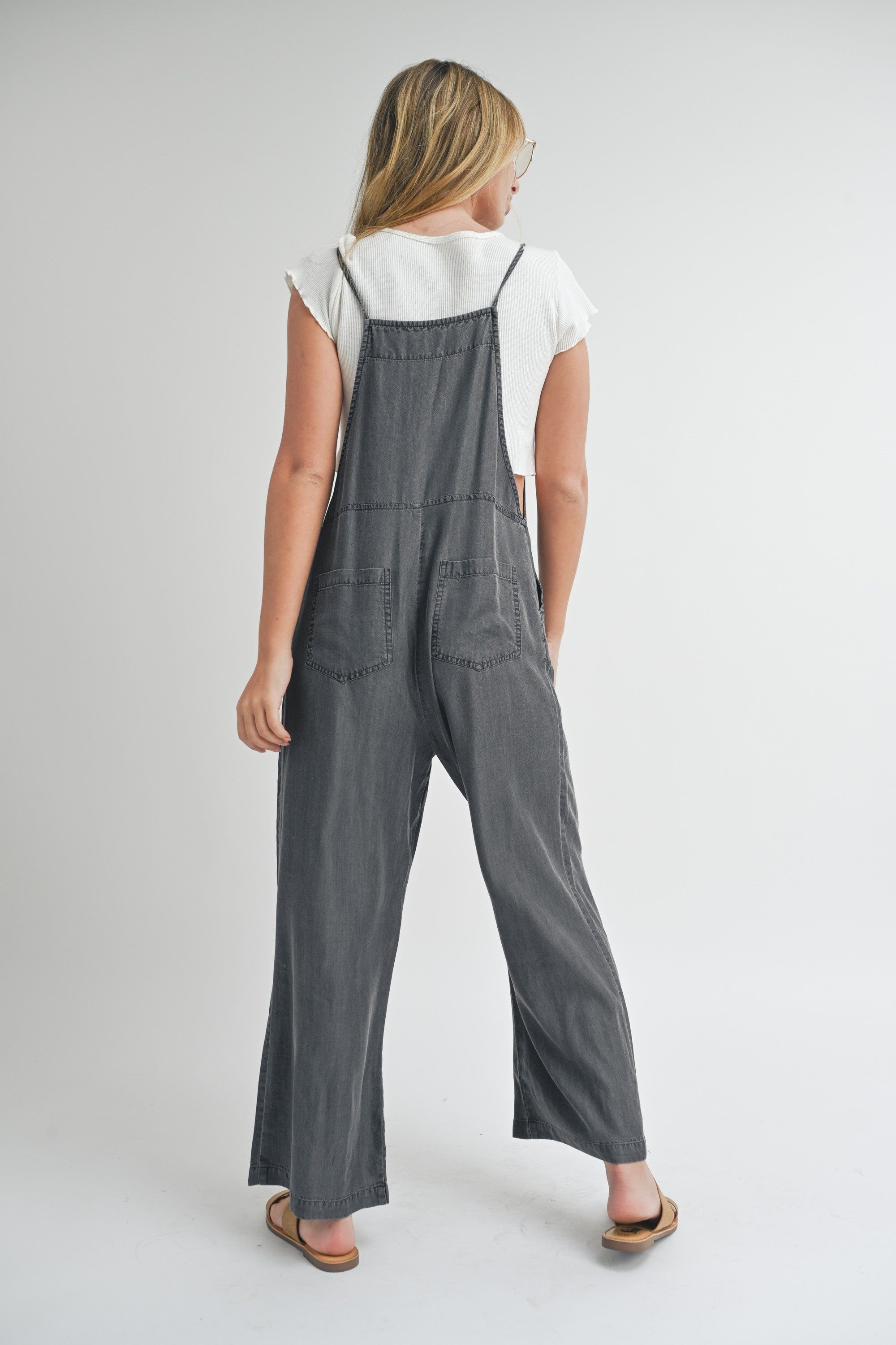 Charcoal Front Pocket Overall sold by Pinkblush product image thumbnail 5
