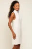 Cream Cable Knit Sleeveless Sweater Dress sold by Pinkblush