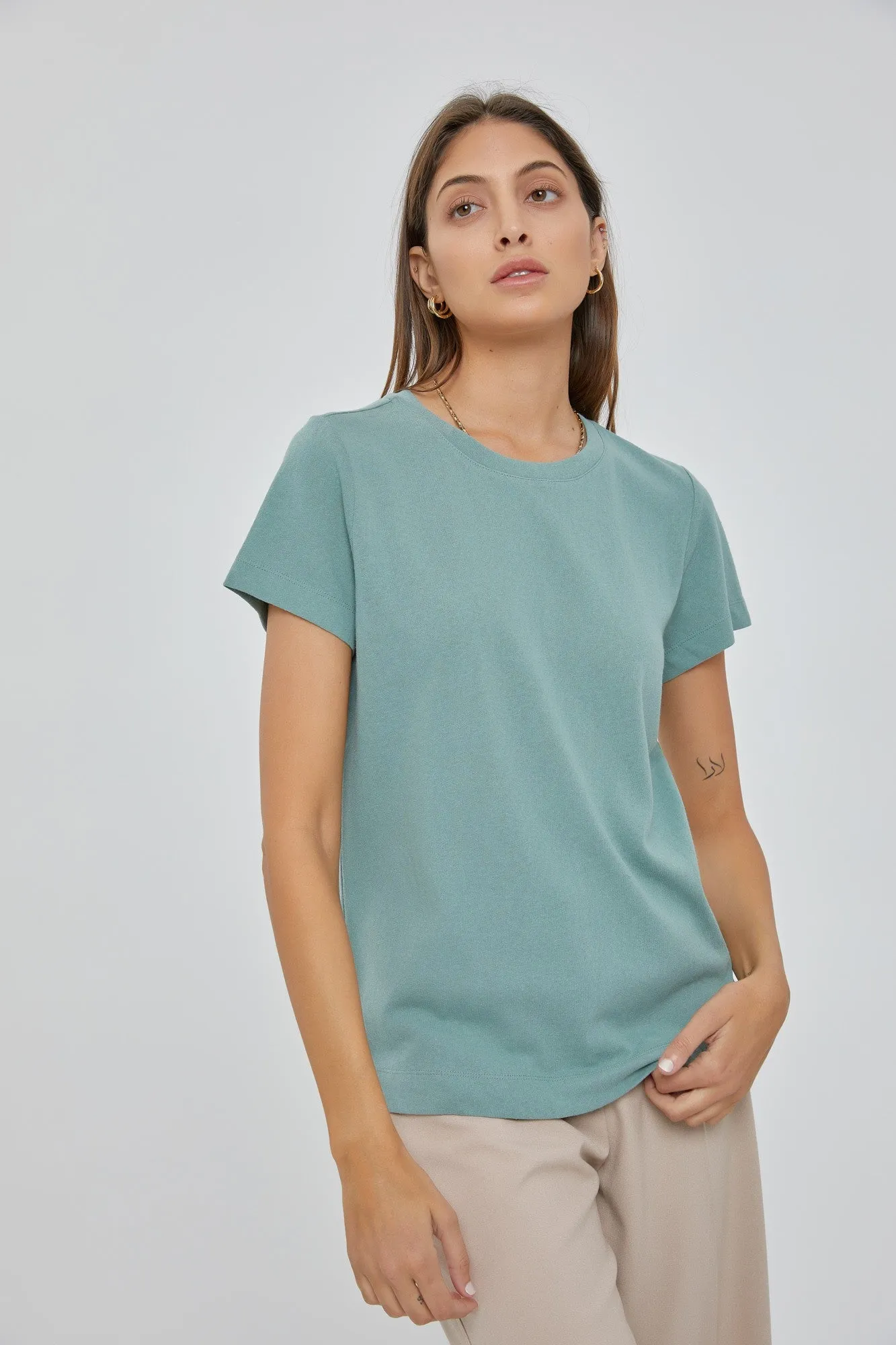 Sage Short Sleeve Maternity Top sold by Pinkblush product image thumbnail 5