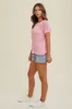 Pink Open Knit Top sold by Pinkblush