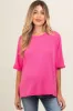 Pink Waffle Knit Dolman Maternity Top sold by Pinkblush