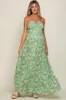 Green Floral Halter Neck Maternity Maxi Dress sold by Pinkblush